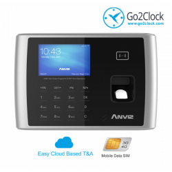Anviz A380-4G Series Fingerprint & RFID Card Employee Time Clock